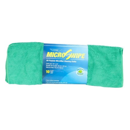 ETTORE MicroSwipe Towel 10 Pack  Green, 10PK 84413